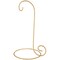 Bard's Twisted Gold-toned Ornament Stand, 8" H x 4" W x 4.5" D